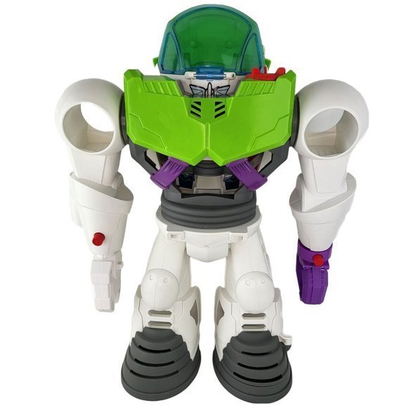 Imaginext Disney Pixar Toy Story 4 Buzz Lightyear Buzz Robot Playset 21in‎ Tall - Picture 1 of 9